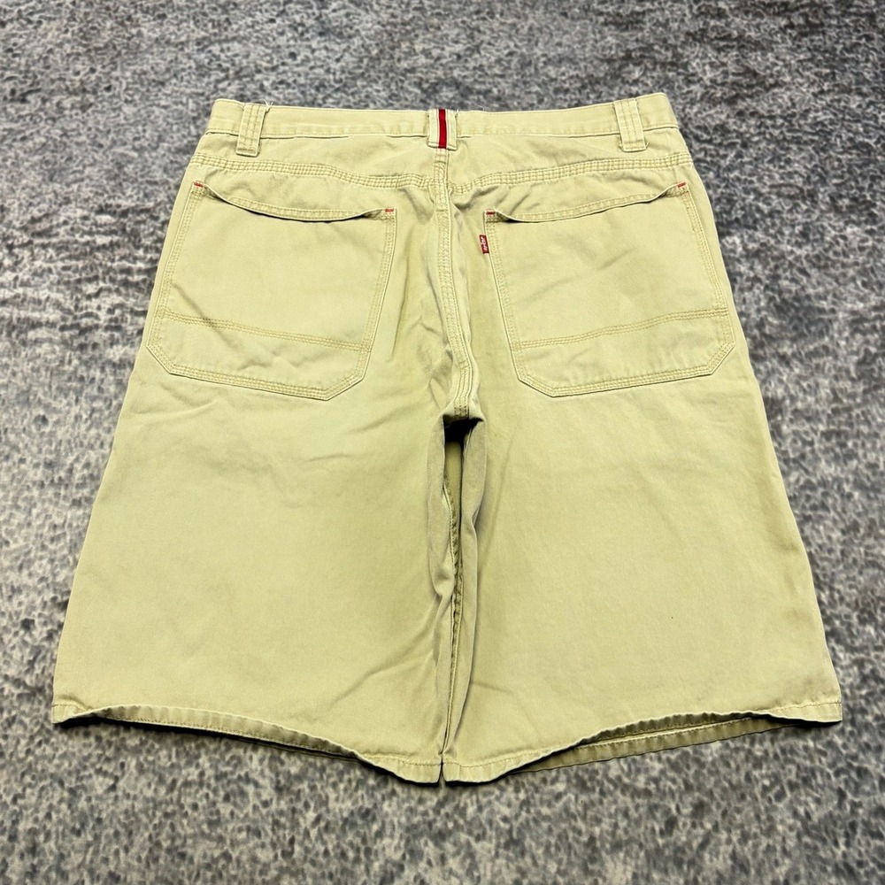 Vintage Y2K Levi's Shorts Mens 34 Tan Baggy Utility Skater Outdoor